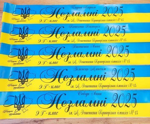 Стрічка Жовто-блакитна незламні 2499524528 фото
